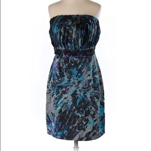 BCB Generation cocktail dress Strapless dress beaded detail Size 0